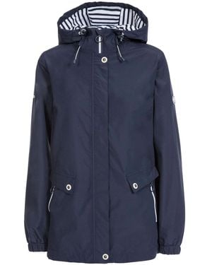 Trespass Waterproof Jacket Flourish Polyester - Blue