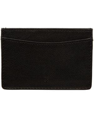 NiNa Amora 'Annalisa' Leather Card Holder - Black