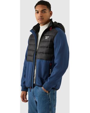 Reebok Mixed Media Jacket - Blue