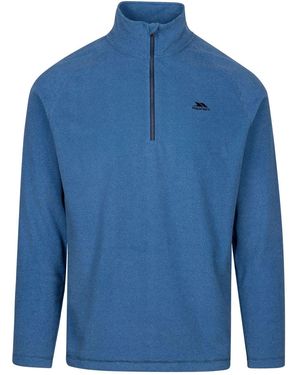 Trespass Fleece Top Keynote Polyester Harbour - Blue