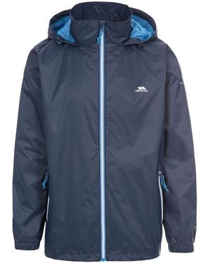 Trespass Waterproof Jacket Briar Polyester - Blue