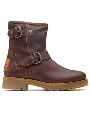 Panama Jack Felina Igloo Boots - Brown