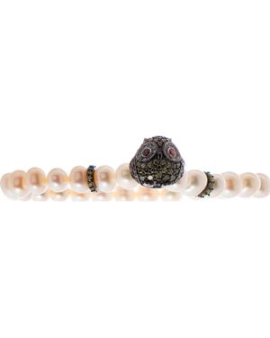 Lancaster Jla-Br-Owl-3-Wh Ladies Bracelet - Pink