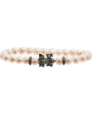 Lancaster Jla-Br-Frog-3-Wh Ladies Bracelet - Natural