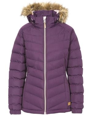 Trespass Padded Jacket Nadina Polyester Potent - Purple