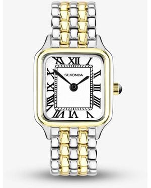 Sekonda Monica Maxi Two Colour Watch 40658 - Metallic