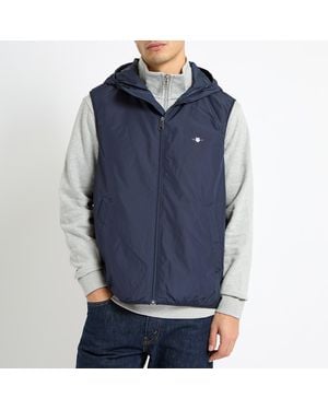 GANT Light Padded Gilet - Blue
