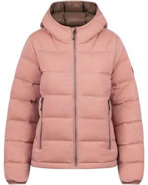 Trespass Hooded Jacket Rollins Polyester Clay - Pink