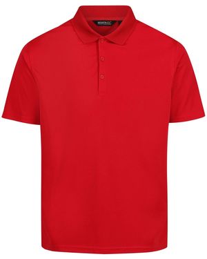 Regatta Polo Shirt Polyester Classic - Red