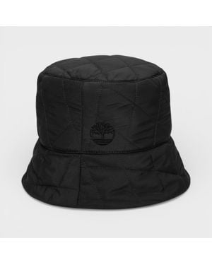 Timberland Logo Bucket Hat - Black