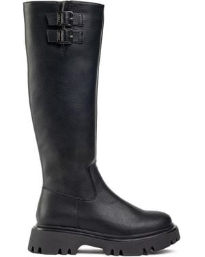 V.Gan Vegan Bram Knee High Boots - Black
