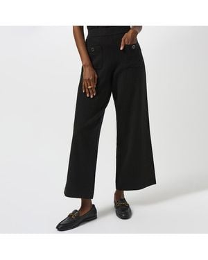 Joseph Ribkoff Straight Leg Smart Trousers - Black