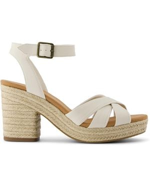 TOMS Majorca Strappy Sandal - White