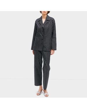Sleeper Milky Way Sparkling Cotton Pyjama Set - Black