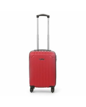 Infinity Luggage Snowball Hard Shell Abs Underseat Suitcase - Red