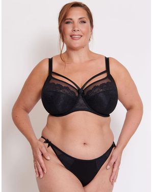 Liaison Sydney Side Support Balcony Bra - Black