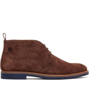 Base London Carlton Chukka Boots - Brown