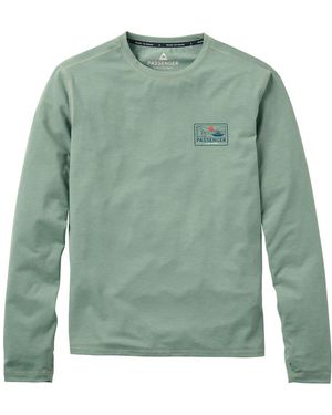 Passenger Pistachio Roamscreen Drirelease Long Sleeve Top - Green