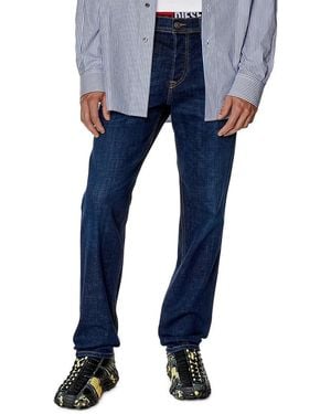 DIESEL Dark 2023 D-Finitive Tapered Stretch Jeans - Blue