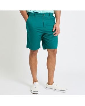 Crew Cotton Chino Shorts - Green