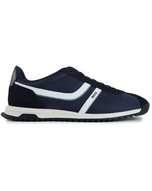 BOSS Zayn Low Trainers - Blue