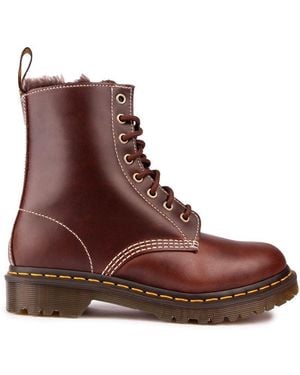Dr. Martens 1460 Serena Boots - Brown
