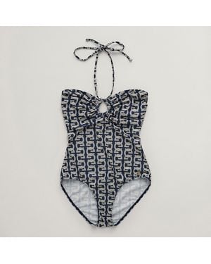 GANT G Pattern Swimsuit - Grey