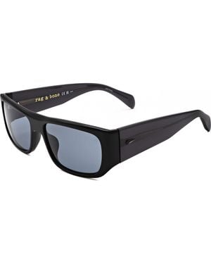 Rag & Bone Rnb5058 S 56 807 Sunglasses - Black