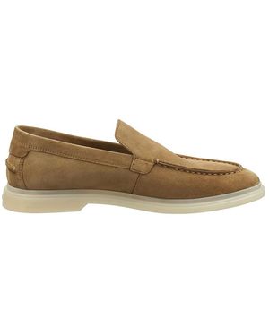 GANT Suede Warm Sand Boery Loafer - Natural