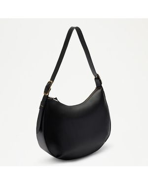 Russell & Bromley Leather Sutton Large Shoulder Bag - Black