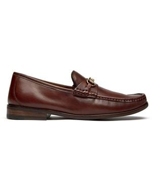 Walk London Tino Trim Shoes - Brown
