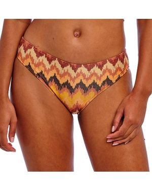 Freya Chevron Arizona Wave Bikini Brief - Orange