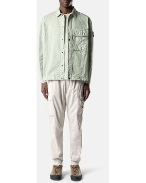 Stone Island Sage Overshirt - Green