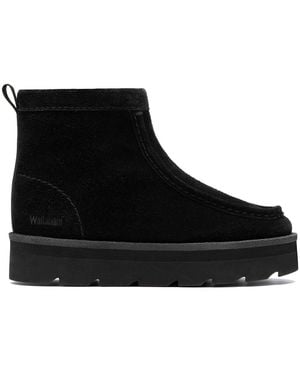 Clarks Meare Rooey Sde Wlined Boots - Black