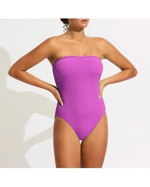 Seafolly Sea Dive Dd Bandeau One - Purple