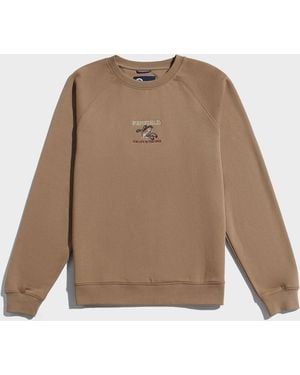 Penfield Embroidered Trout Jumper - Natural