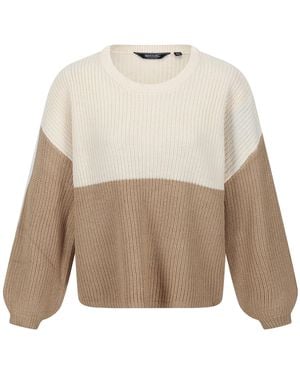 Regatta Jumper Kamaria Acrylic Light Vanilla/Barleycorn - White