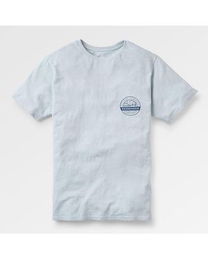 Passenger Odyssey Organic Cotton T-Shirt - Blue