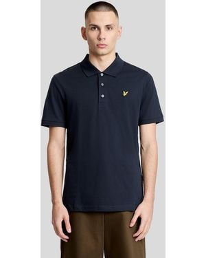 Lyle & Scott Jersey Polo - Blue