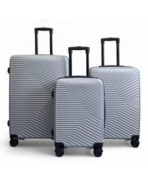 Infinity Luggage Hardshell Robust Suitcases - Grey