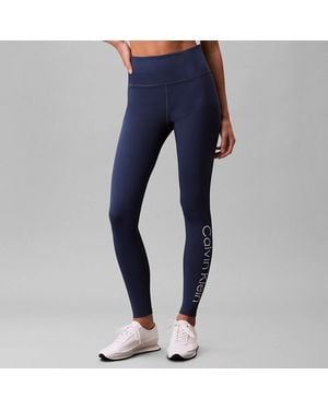 Calvin Klein Modern Sports Leggings - Blue