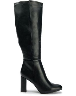 Sole Sister Tina Wide Fit Boots - Black