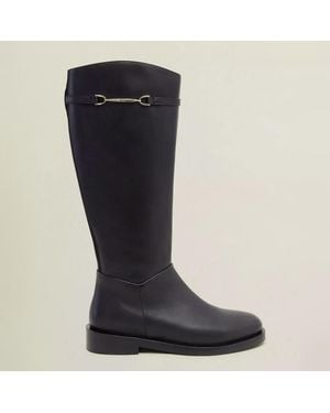 Hobbs Uma Knee Boots - Blue