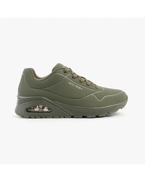 Skechers 73690/Olv Low Top Safety Trainers - Green