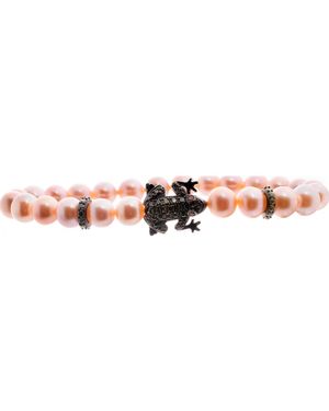 Lancaster Jla-Br-Frog-3-Pu Ladies Bracelet - Pink