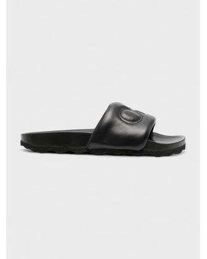 Off-White c/o Virgil Abloh Bookish Leather Sliders - White