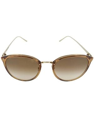 Linda Farrow Round Sunglasses 6138 Lflc747C20Sun - Brown