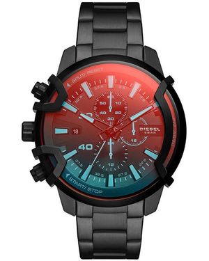 DIESEL Dz4578 Griffed Chronograph Movement Watch - Red