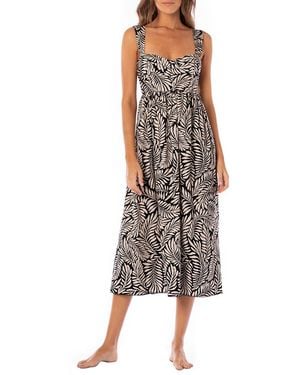 Maaji Lush Feather Kara Dress - Brown