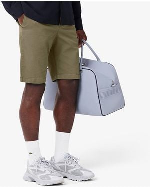 Lacoste Khaki Cotton Regular Shorts - Green